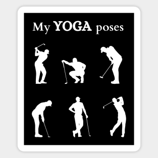 My Yoga Poses Magnet